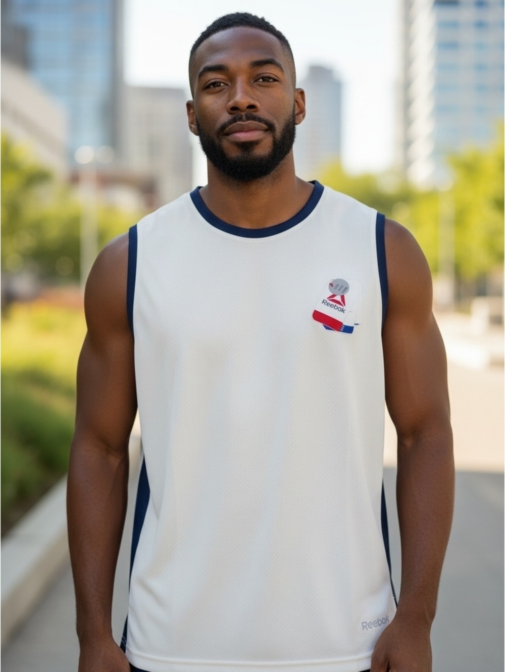 Reebok Men's Sleeveless Athletic Tank Top - #641